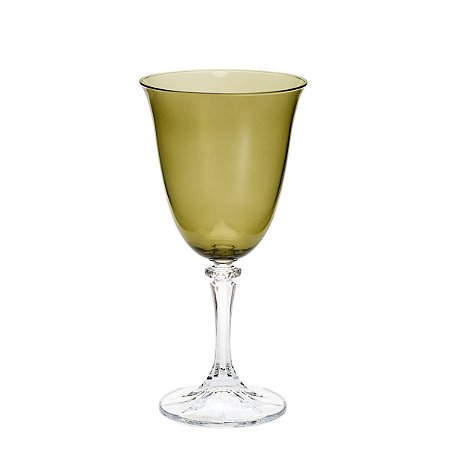 CJ 6 TAÇAS DE ÁGUA DE CRISTAL ECOLÓGICO KLEOPATRA KALE 360ML