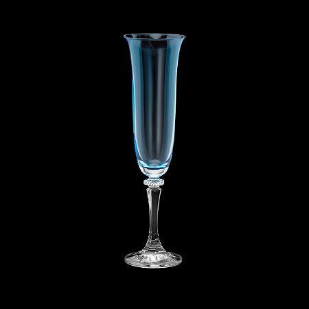 CJ 6 TAÇAS CHAMPAGNE CRISTAL ECOLÓG KLEOPATRA PARADISE 175ML