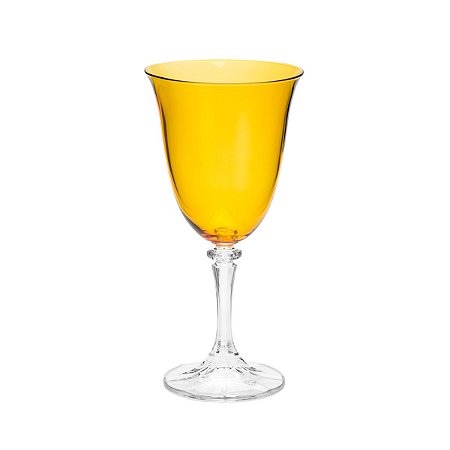 CJ 6 TAÇAS ÁGUA DE CRISTAL ECOLÓGICO KLEOPATRA TOPAZIO 360ML