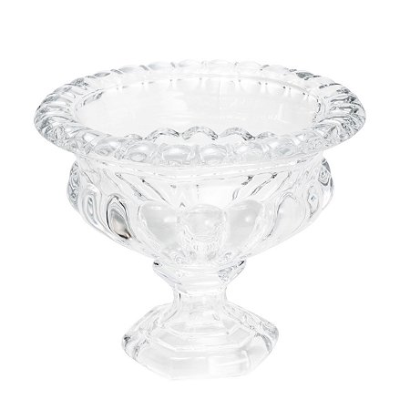 CENTRO DE MESA DE CRISTAL C/PÉ SUSSEX 13,5X11CM