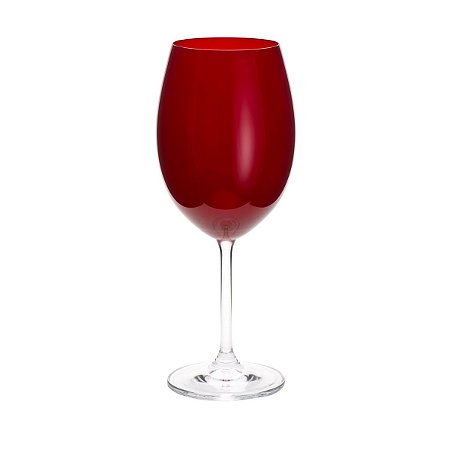CJ 6 TAÇAS DE ÁGUA DE CRISTAL ECOLÓGICO GASTRO RUBI 580ML