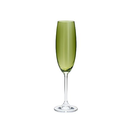 CJ 6 TAÇAS CHAMPAGNE CRISTAL ECOLÓGICO GASTRO GREENERY 220ML