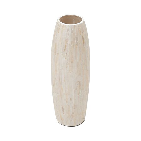 VASO ABAULADO MOP 14X14X42CM