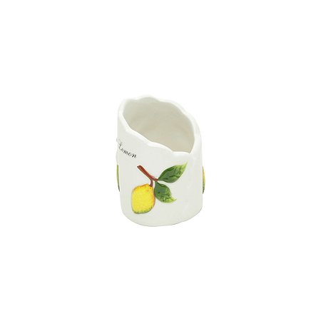 PALITEIRO DE CERÂMICA LEMONS 5X5X6,5cm