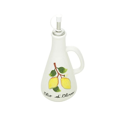 GARRAFA P/TEMPERO C/BICO DOSADOR DE CERÂMICA LEMONS 310ml