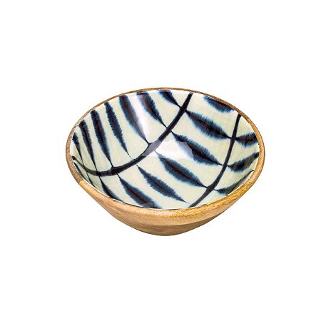 SALADEIRA DE MADEIRA BLUE 25X11cm
