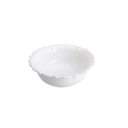 CENTRO DE MESA DE PORCELANA OVAL FANCY 24,5X8 CM
