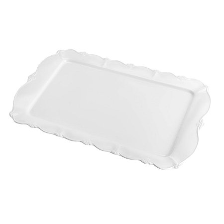 TRAVESSA DE PORCELANA RETANGULAR FANCY 41,5X26X2,5 CM