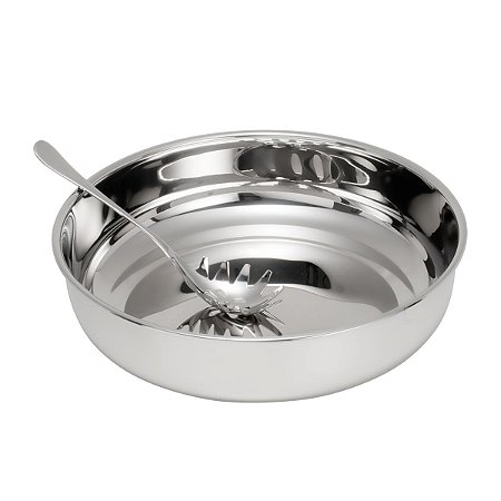 ESPAGUETEIRA DE AÇO INOX C/PEGADOR P/MASSA RIVIERA 32CM