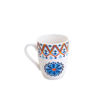 CANECA DE PORCELANA SUPER WHITE MARRAKESH 330ml