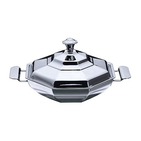 LEGUMEIRA 1,3L OCTOGONAL C/TP. AÇO INOX