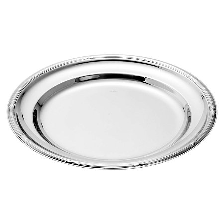 PRATO DE AÇO INOX CROISÉ MÔNACO 29CM