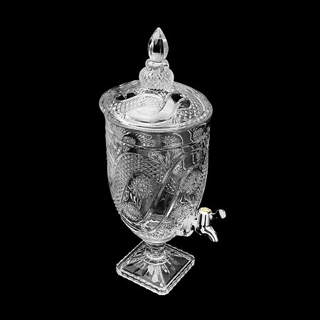 DISPENSER P/BEBIDA DE CRISTAL C/PÉ GLORY 4L