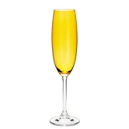CJ 6 TAÇAS CHAMPAGNE CRISTAL ECOLÓGICO GASTRO TOPASIO 220ML