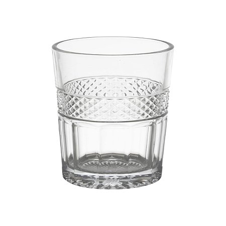 CJ 6PC COPO P/WHISKY DE VIDRO SODO-CÁLCICO MIRANO 280ML