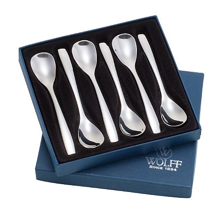 JG 6PC COLHER P/SORVETE DE AÇO INOX LONDON