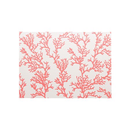 LUGAR AMERICANO PVC CORAL VERMELHO 45x30cm