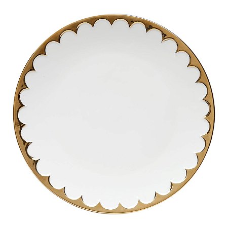JG 6 PRATOS DE PORCELANA EGG 27CM