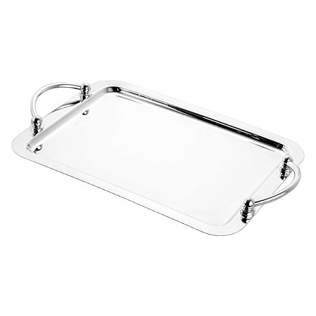 BANDEJA DE AÇO INOX BALLS 33X26CM