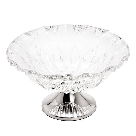 FRUTEIRA DE AÇO INOX LOUISE 34,5X20CM