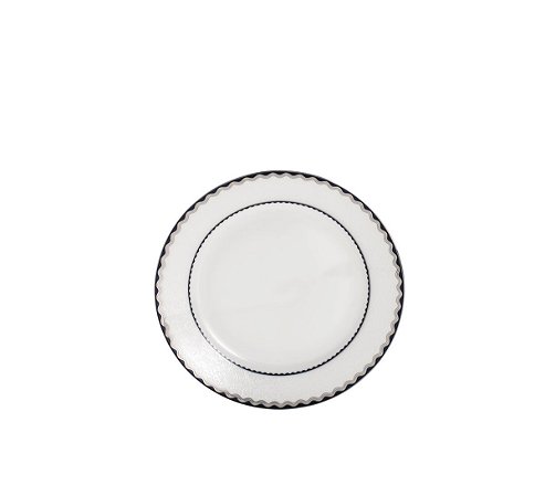 JG 6 PRATOS P/SOBREMESA DE PORCELANA