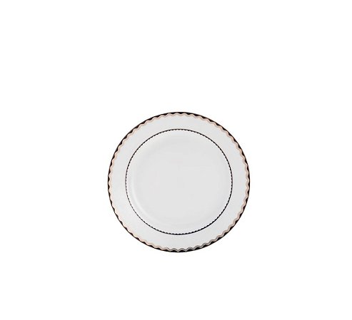 JG 6 PRATOS P/SOBREMESA DE PORCELANA