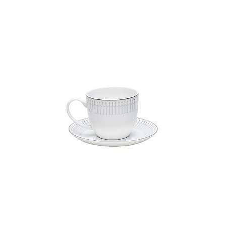 JG 6 XÍCARAS CHÁ PÍRES PORCELANA BONE CHIN KIEV PRATEAD220ML