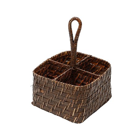 PORTA TALHERES 19X19X12,2CM