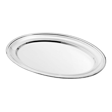 TRAVESSA DE PRATA LISO 71X46CM