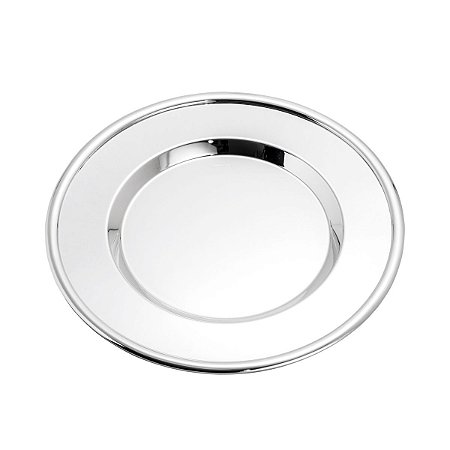 JG 6PC SOUSPLAT DE PRATA LISO 33CM