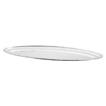 TRAVESSA DE PRATA P/PEIXE CROISÉ 70x31CM