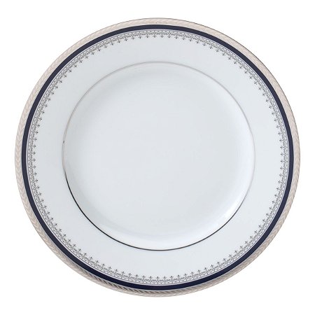 CJ 6 PRATOS DE SOBREMESA DE PORCELANA LIMOGES ROMA 22CM