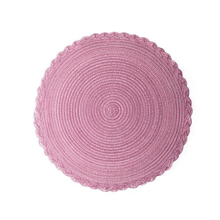 LUGAR AMERICANO POLIÉSTER ROXO 38cm