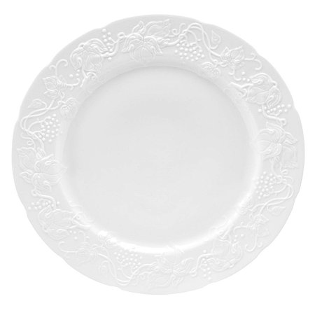 CJ 6 SOUSPLAT DE PORCELANA LIMOGES NIZA 32CM