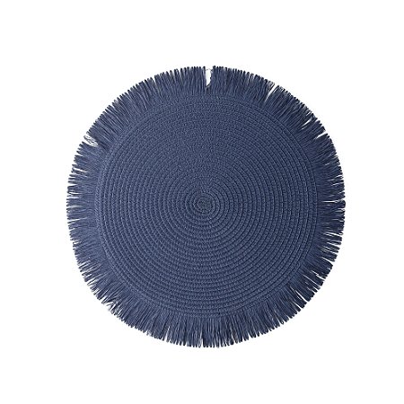 LUGAR AMERICANO PAPEL AZUL ESCURO 38cm