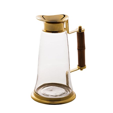 JARRA VIDRO BAMBU DOURADO 1,3l