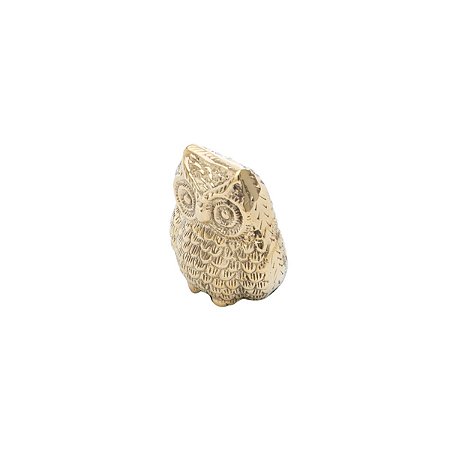 CORUJA DE LATÃO 7,5cm