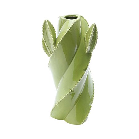 VASO DE CERÂMICA CACTO 10X10X24,5cm