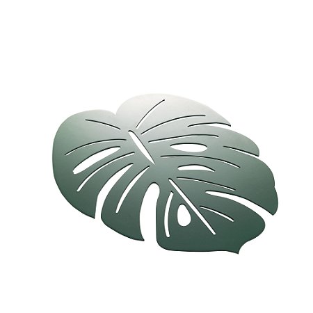 CJ 4 SOUSPLATS MADEIRA LAQUEADO VERDE 44x36cm