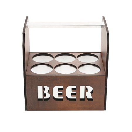 PORTA CERVEJA TÉRMICO PARA 6 LATAS QUARTZO 25X25,5X17,5 cm
