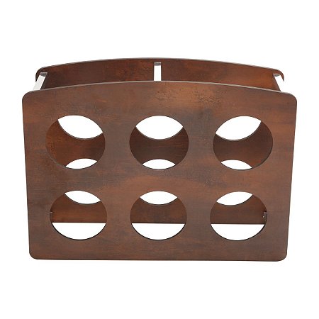 ADEGA PARA 6 GARRAFAS QUARTZO 46X14,5X34 cm