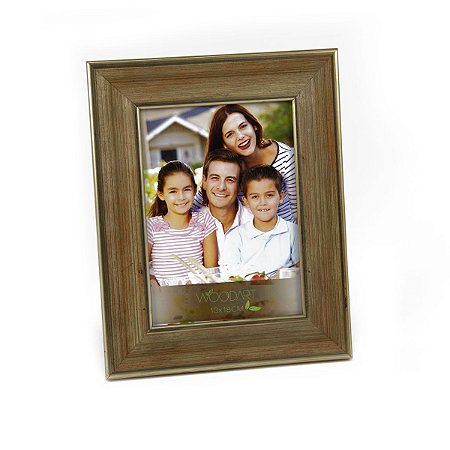 PORTA RETRATO VALETA DOURADO 15X21