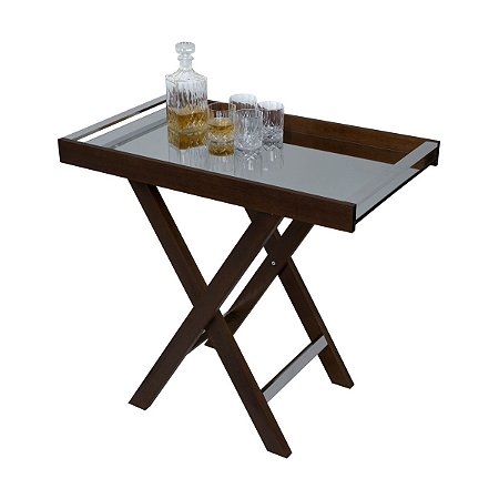 APARADOR COM ESPELHO NATURALS 80X46X78,5cm