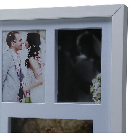 PAINEL COLLECTION PARA 4 FOTOS 10X15 E 1 FOTO 13X18 BRANCO