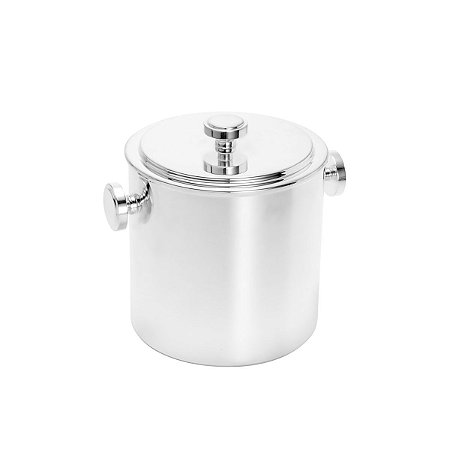 BALDE TÉRMICO DE PRATA P/GELO VARESE 2L