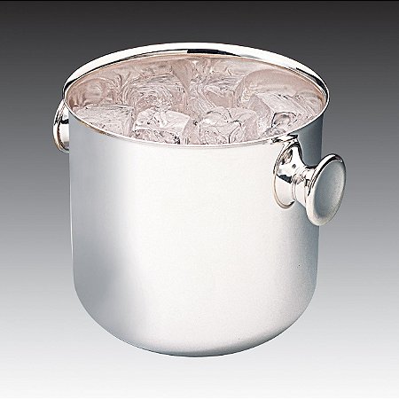 BALDE DE PRATA P/GELO ELEGANCE 13X14CM
