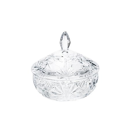 BOMBONIERE DE CRISTAL ECOLÓGICO PINWHEEL LUXO 15CM