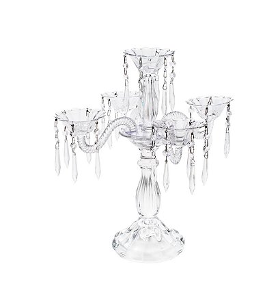 CANDELABRO CRYSTAL P/5 VELAS