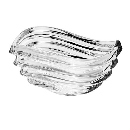 FRUTEIRA DE CRISTAL ECOLÓGICO WAVE 21X15X11CM