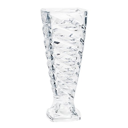 VASO DE CRISTAL ECOLÓGICO FACET C/PÉ 37,5CM